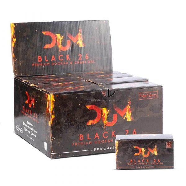 Display de 16 boîtes de charbon Dum Black 26