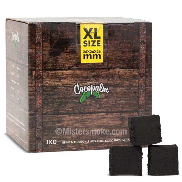 Charbon naturel Cocopalm XL 26 mm